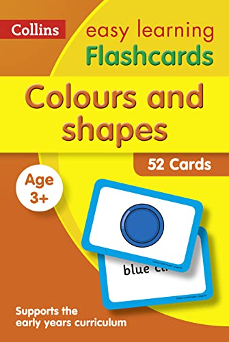 Colours and Shapes Flashcards: Ideal for Home Learning (Collins Easy Learning Preschool)